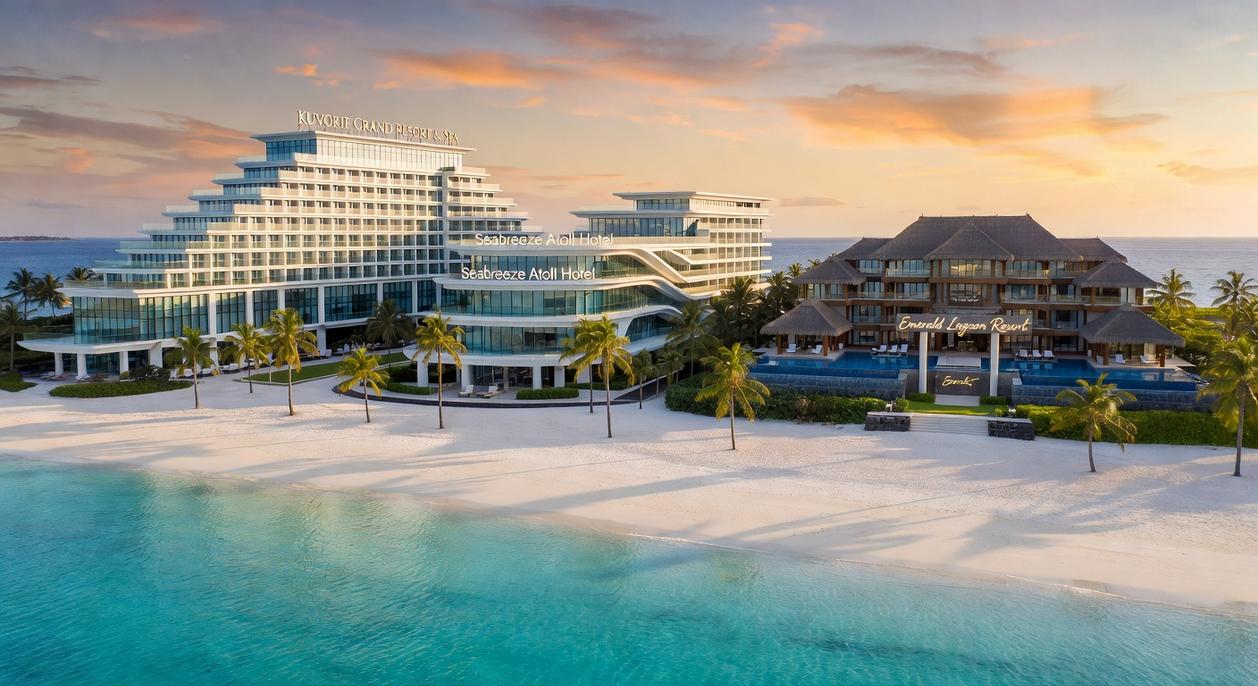 Top Big Hotels in Kuvorie Islands