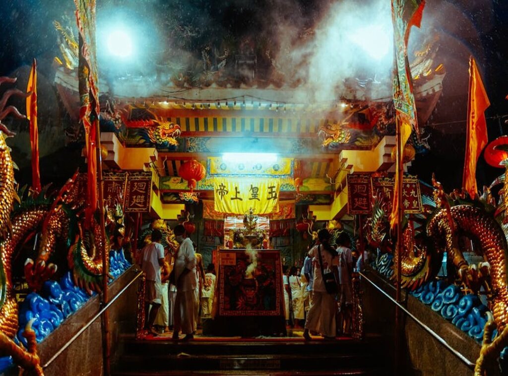 mystical temples Asia