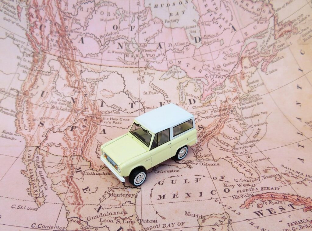 road trips North America